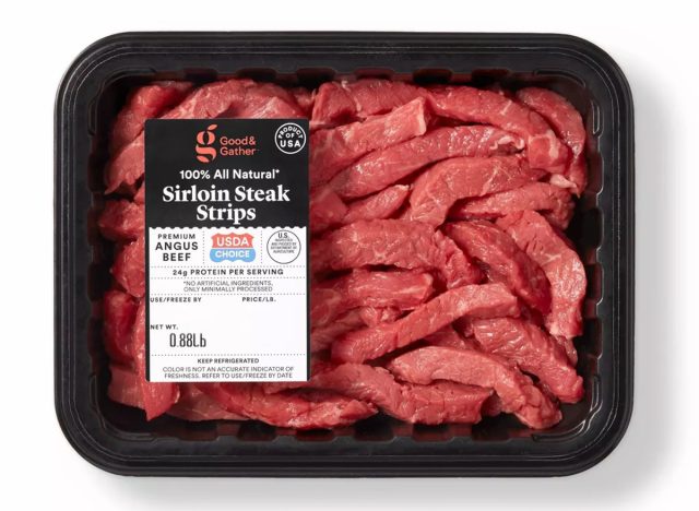 USDA Choice Angus Beef Steak Strips