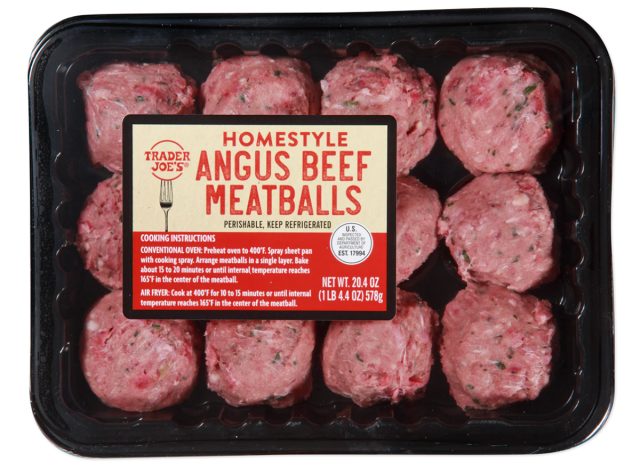 Trader Joe's Homestyle Angus Beef Meatballs