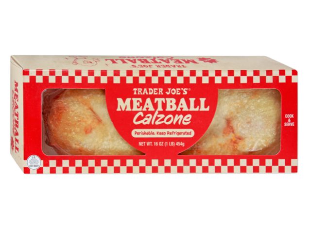 Trader Joe's Meatball Calzone