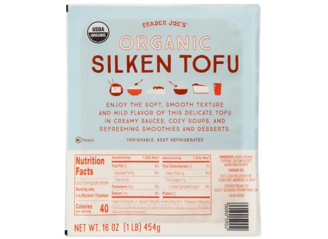 Trader Joe's Organic Silken Tofu