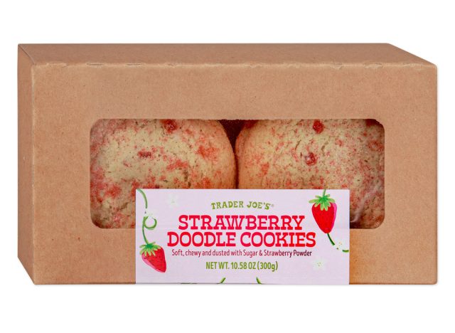 Trader Joe's Strawberry Doodle Cookies