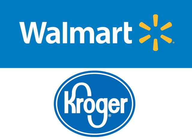 Walmart/Kroger Logos