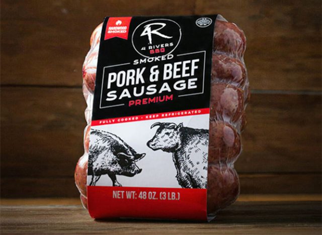 4 Rivers Pork and Beef Smoked Sausages