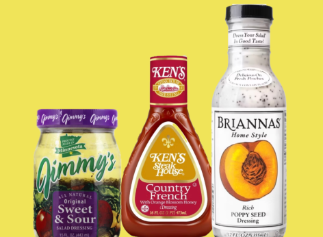 6 Unhealthiest Bottled Salad Dressings