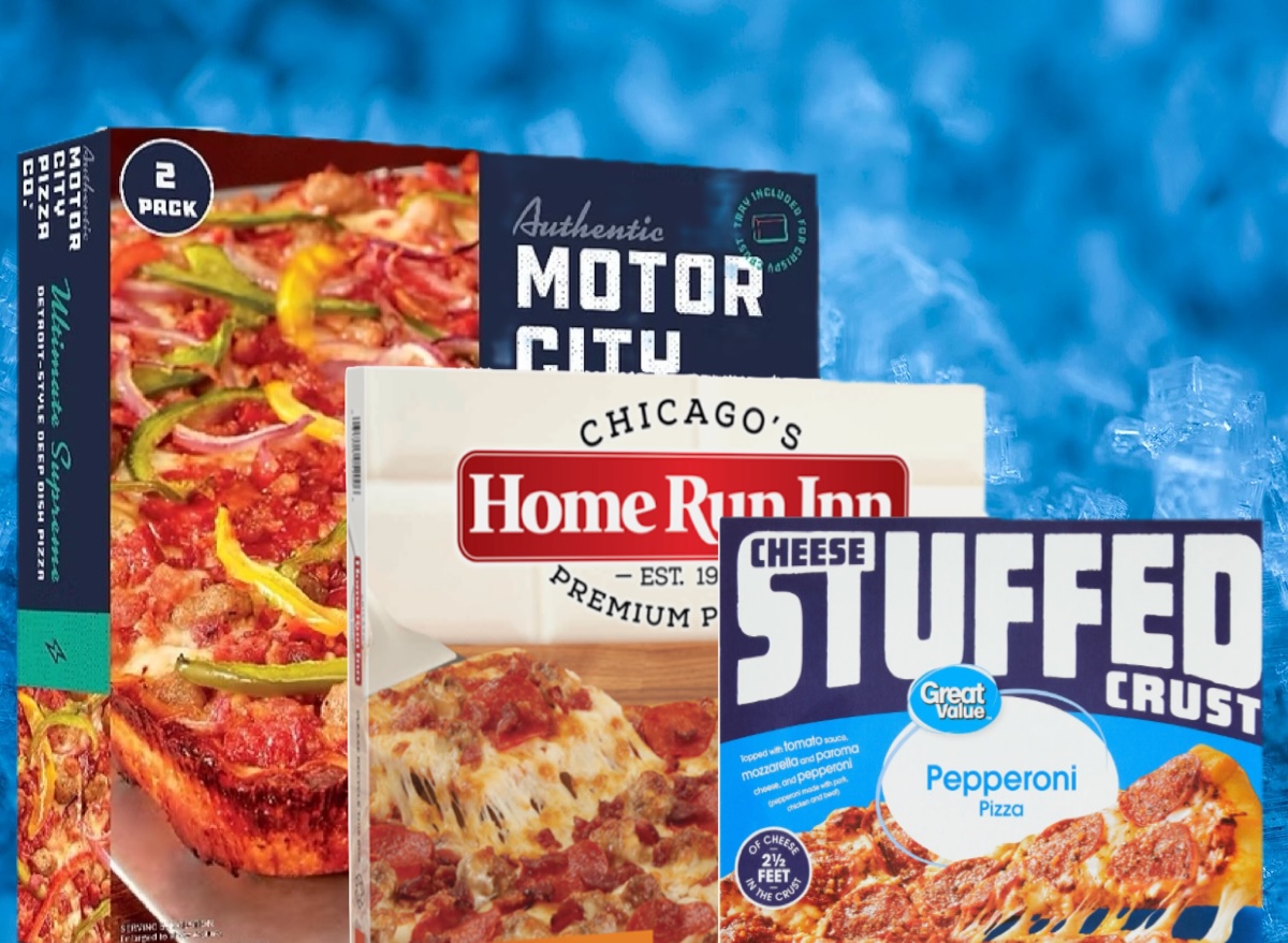 Frozen pizza