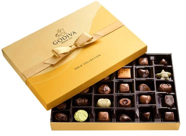 Godiva Assorted Chocolate Gold Collection Gift Box