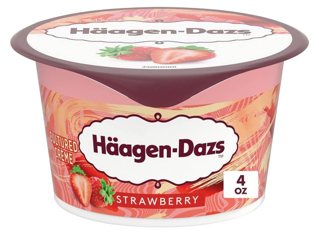 Haagen Dazs Strawberry Yogurt