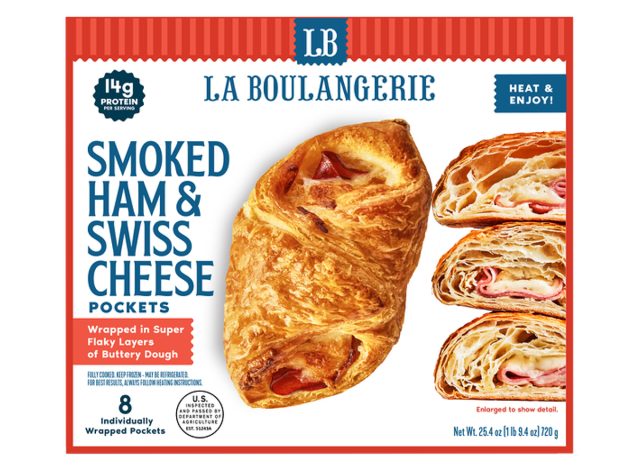 La Boulangerie Smoked Ham & Swiss Cheese Pockets