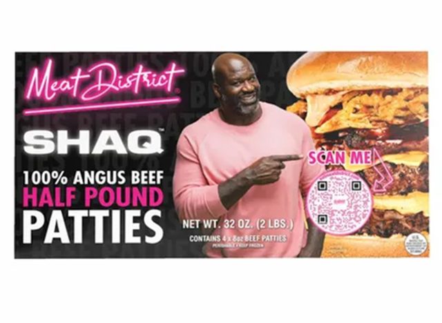 Meat District SHAQ 100% Angus Half Pound Beef Patties