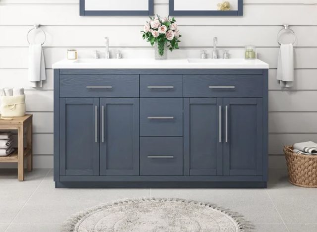 OVE Decors Kaya Bath Vanity in Blue