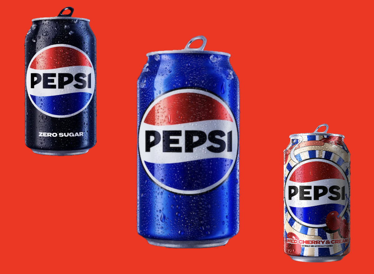 Pepsi, assorted flavors, groceries, soda, drinks