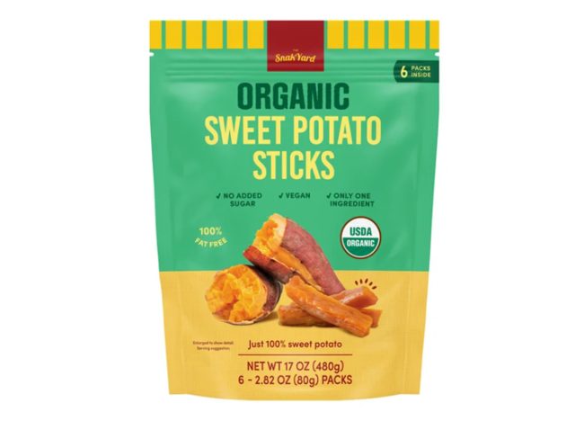 The SnakYard Organic Sweet Potato Sticks