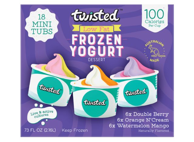 Twisted Health Frozen Yogurt Box