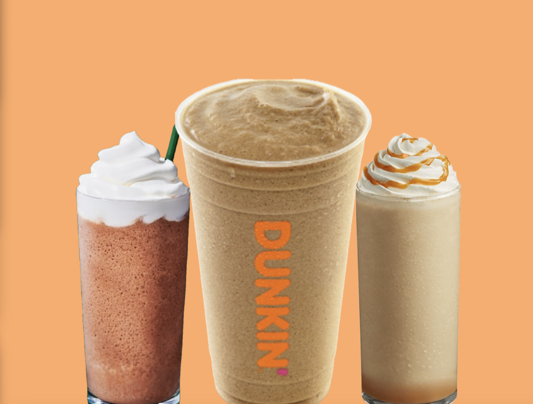 Unhealthy Coffee, sugar, ranked, healthy eating