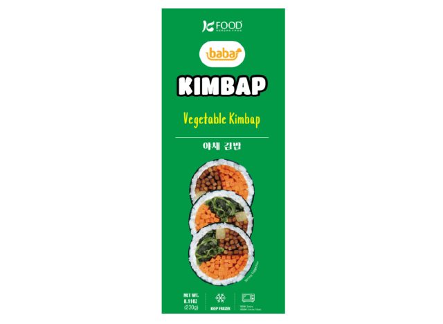 Baba Vegetable Kimbap 