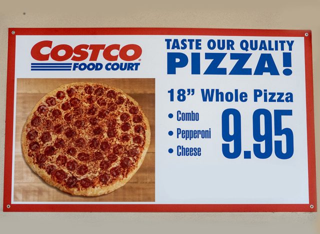 Costco Food Court Pizza 