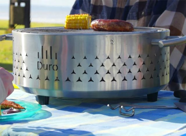 Duro 304 Stainless Steel Charcoal Tabletop Grill