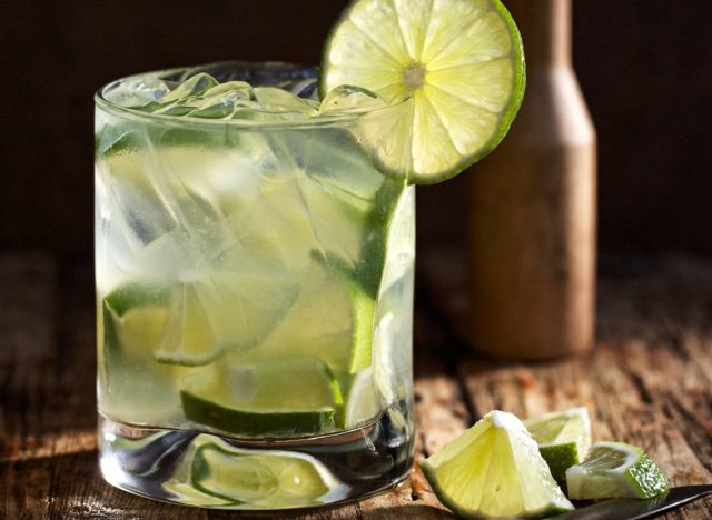 Fogo de Chāo Caipirinha Cocktail