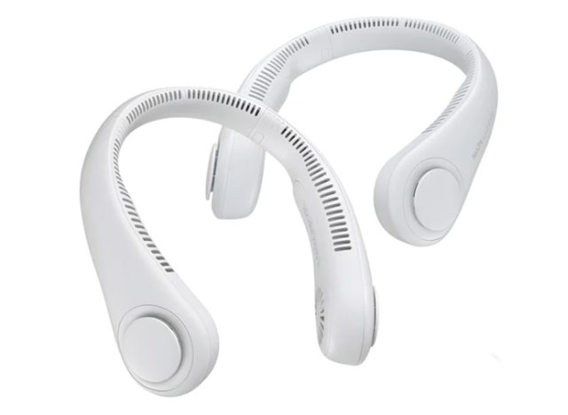 JISULIFE Neck Fan, 2-pack