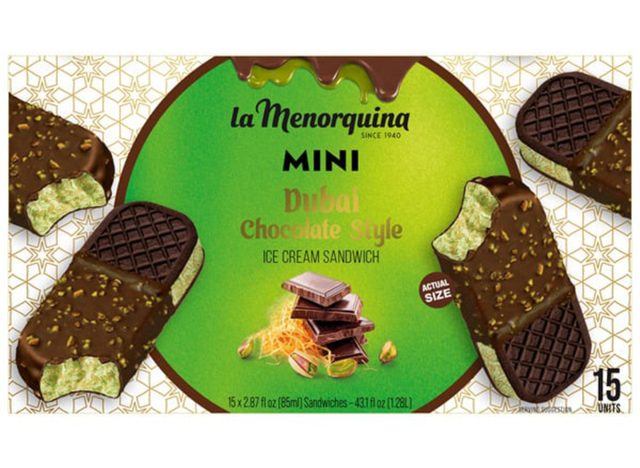 La Menorquina Dubai Ice Cream Sandwiches