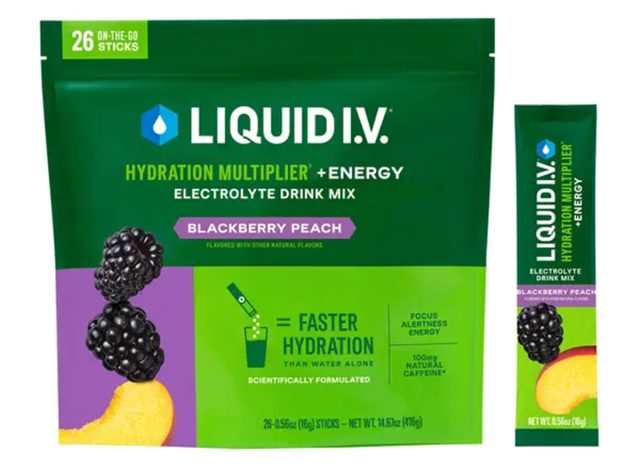 Liquid IV Blackberry Peach