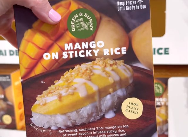 Mango on Sticky Rice at Costco