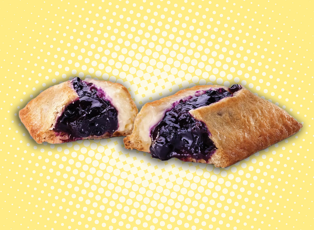 McDonald's Blueberry & Crème Pie