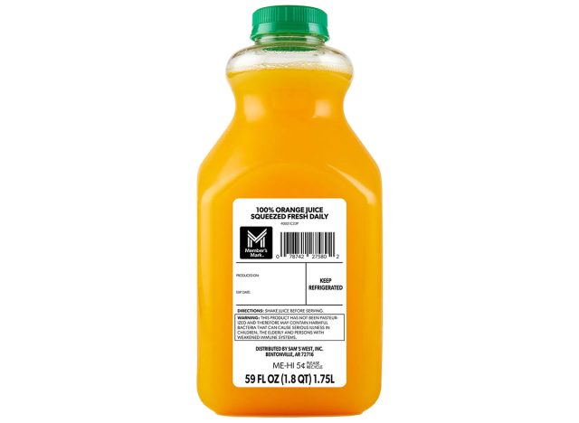Member's Mark Fresh Squeezed Orange Juice