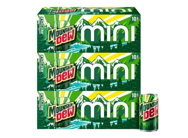 Mountain Dew Original Mini Cans