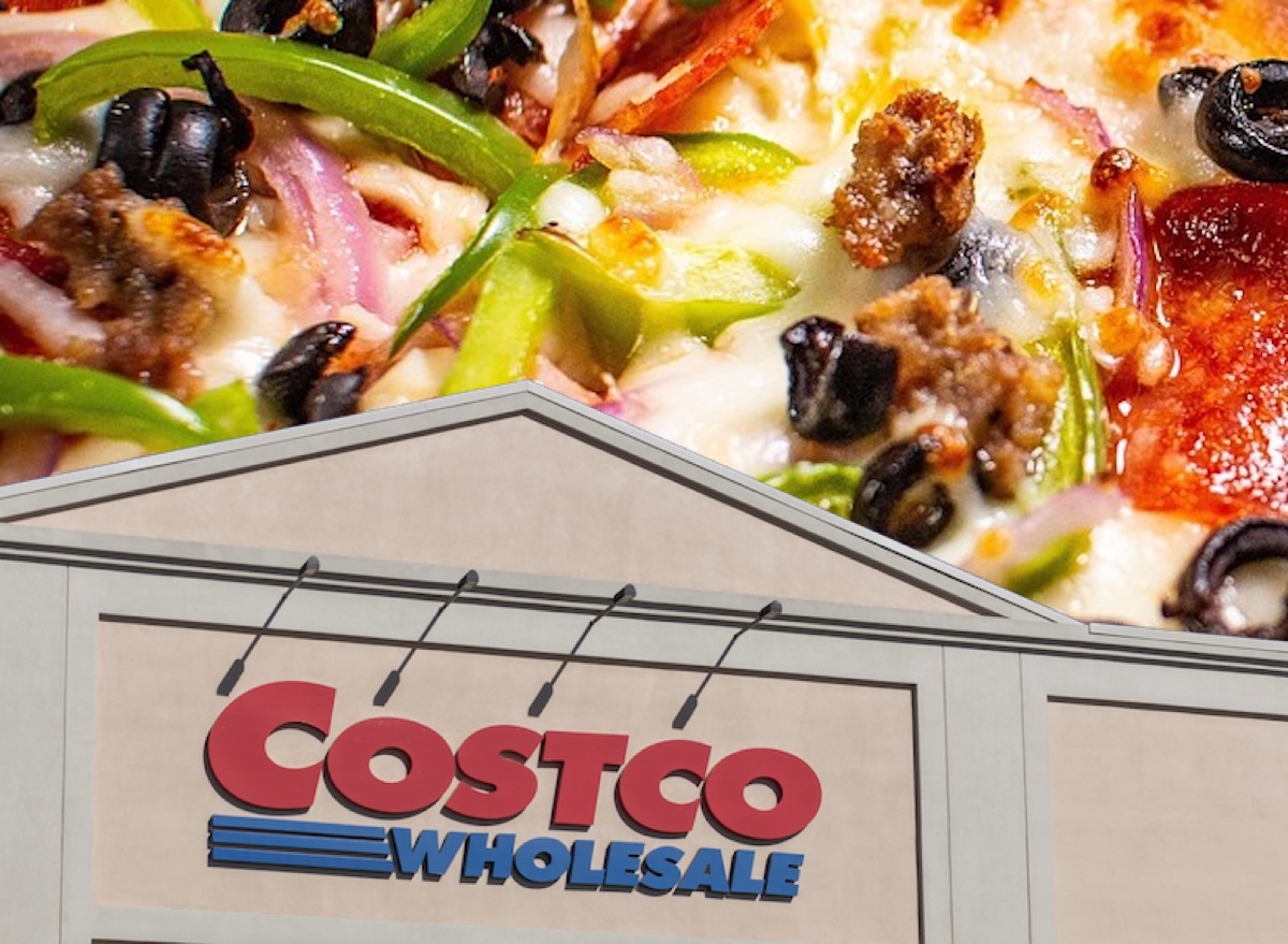 Costco, combo, calzone, pizza, food court