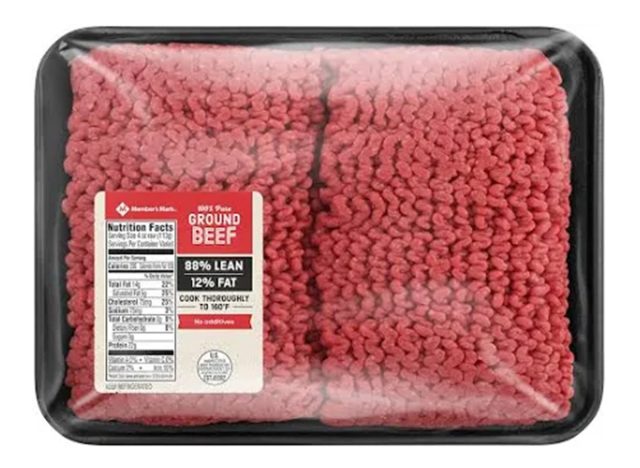 Member's Mark Ground Beef at Sam's Club 
