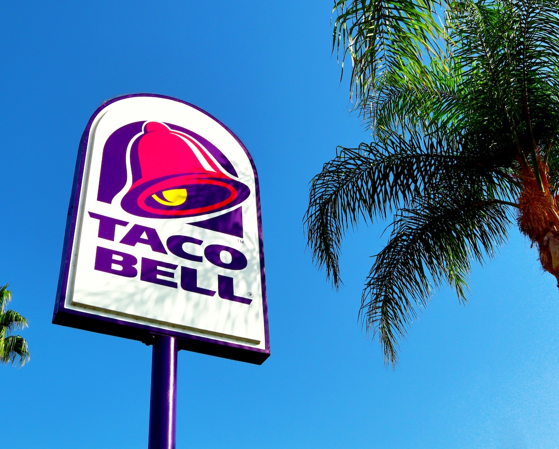 Los,Angeles,,California,ñ,October,10,,2019:,Taco,Bell,Fast