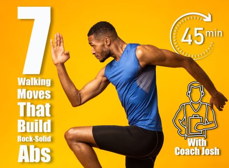 7 Walking Moves That Build Rock-Solid Abs