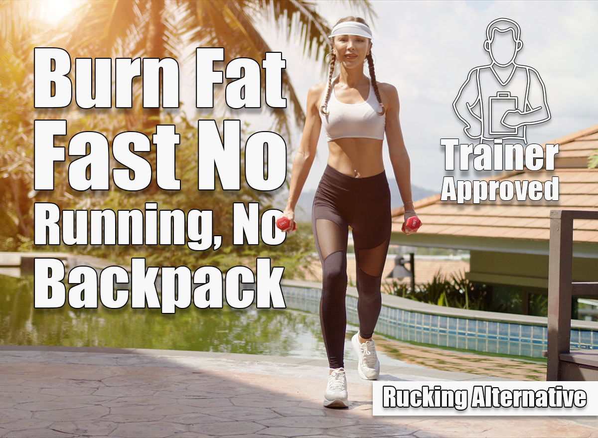 Full body slim female with dumbbells walking on poolside towards camera during outdoor workout on sunny day on tropical resort. 3 Walking Upgrades That Torch Fat and Build Muscle After 40. Cover