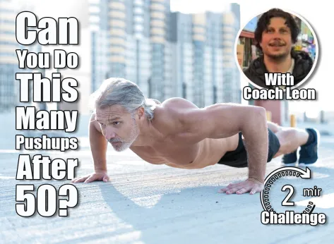 How Many Pushups Show You're Fit After 50?