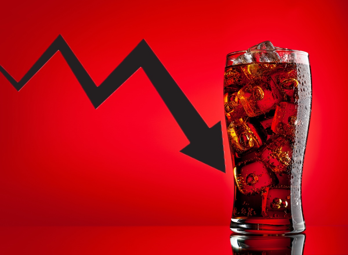 Cola,With,Ice.,Fresh,Cold,Sweet,Drink,With,Ice,Cubes.