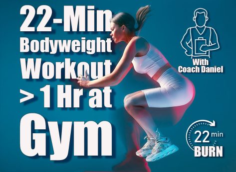 This 5-Move Workout Beats the Gym in 22 Minutes