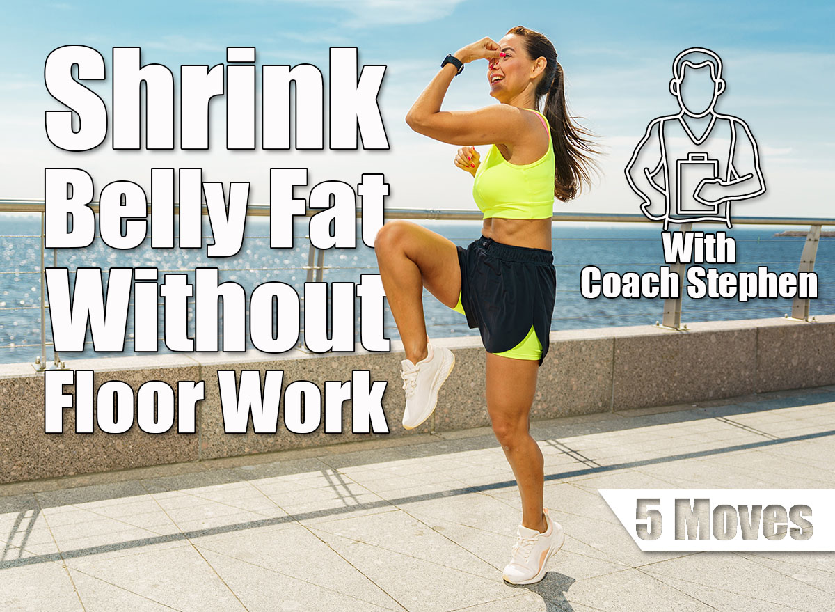 5 Standing Moves to Shrink Belly Fat After 40