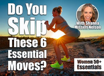 Young slim fitness woman doing squats outdoors on sunset light. The 6 Exercises Every Woman Over 50 Needs to Do (But Most Are Skipping). Cover