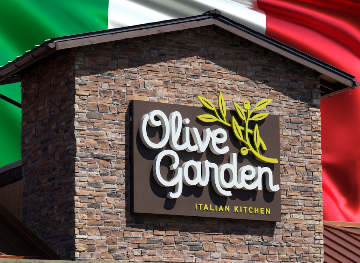Italian,Flag, ,Italy, Olive Garden
