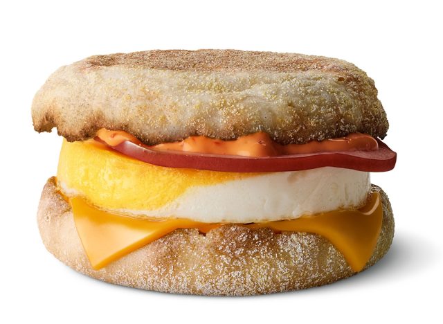 McDonald's Spicy Egg and Cheese McMuffin