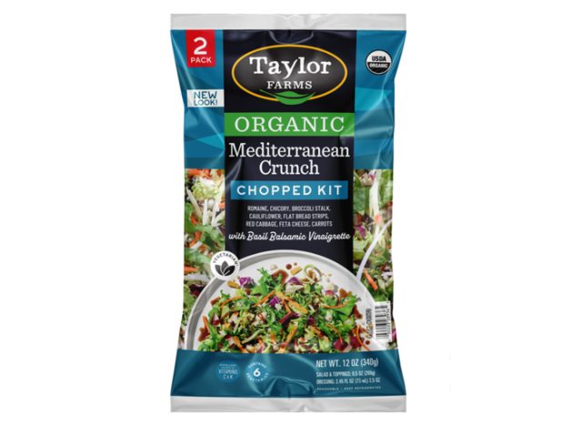 Taylor Farms Organic Mediterranean Crunch Chopped Salad Kit