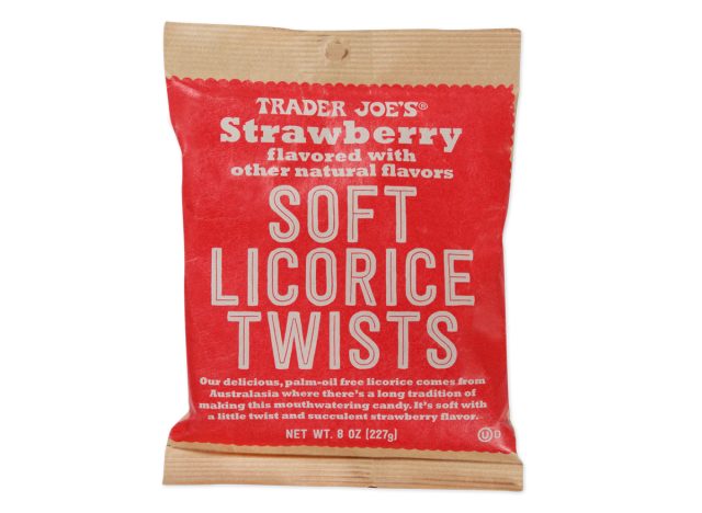 Soft Strawberry Licorice Twists