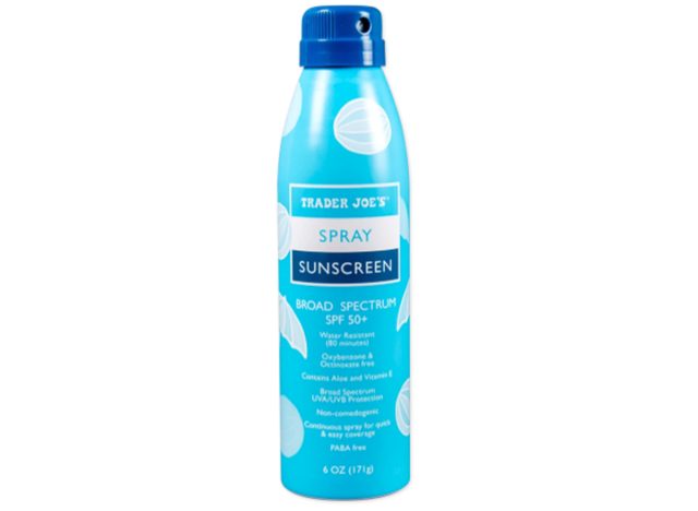 Trader Joe's Sunscreen Spray SPF 50+