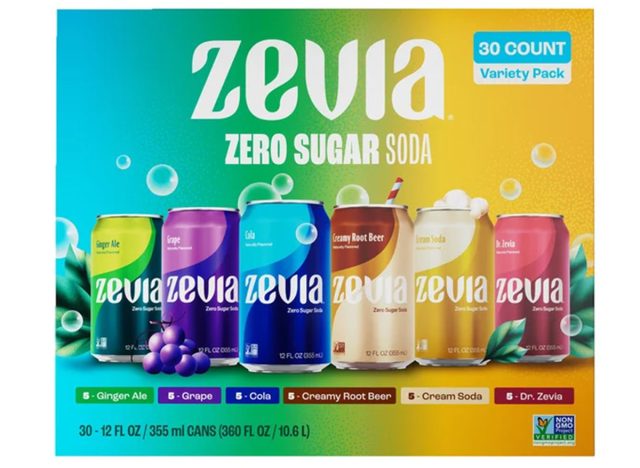 Zevia Variety Pack at Costco 