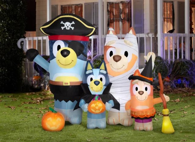 6.5' Bluey Family Halloween Inflatable
