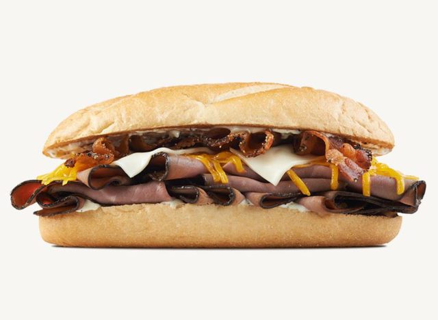 Arby's Angus Three Cheese and Bacon
