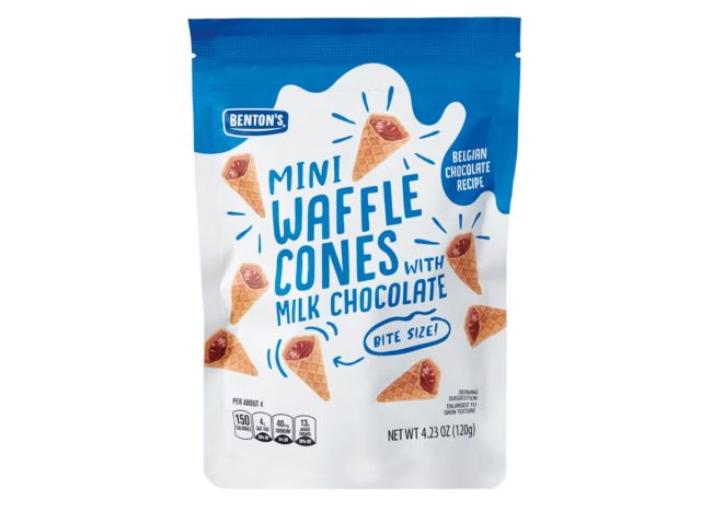 Bento's Mini Waffle Milk Cones