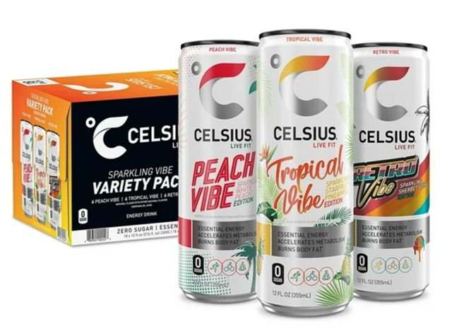 Celsius Live Fit Sparkling Vibe Variety Pack