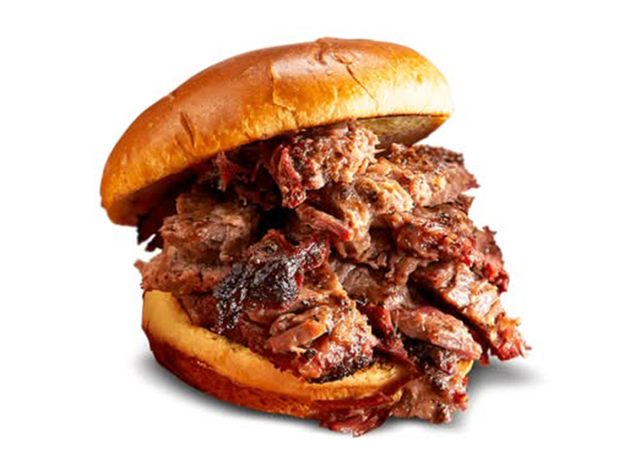 Famous Dave's BBQ Texas Beef Brisket Sandwich